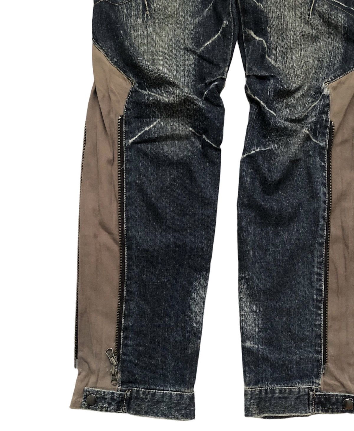 PPFM ppfm multipocket zipper denim pants Size US 30 / EU 46 - 7 Thumbnail