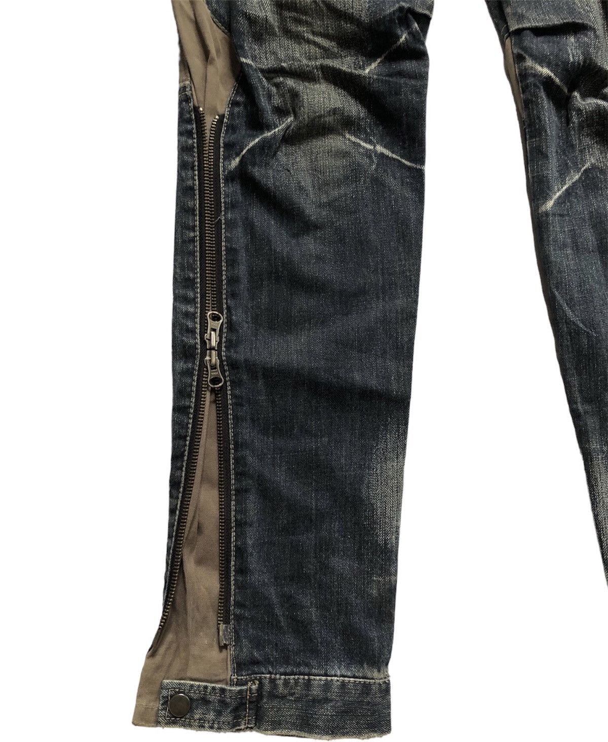 PPFM ppfm multipocket zipper denim pants Size US 30 / EU 46 - 10 Thumbnail
