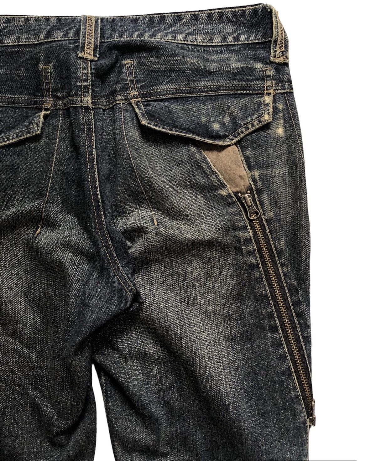 PPFM ppfm multipocket zipper denim pants Size US 30 / EU 46 - 13 Thumbnail