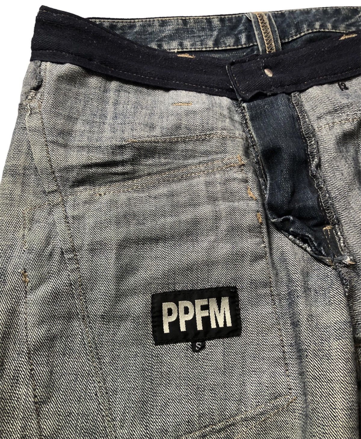 PPFM ppfm multipocket zipper denim pants Size US 30 / EU 46 - 17 Thumbnail