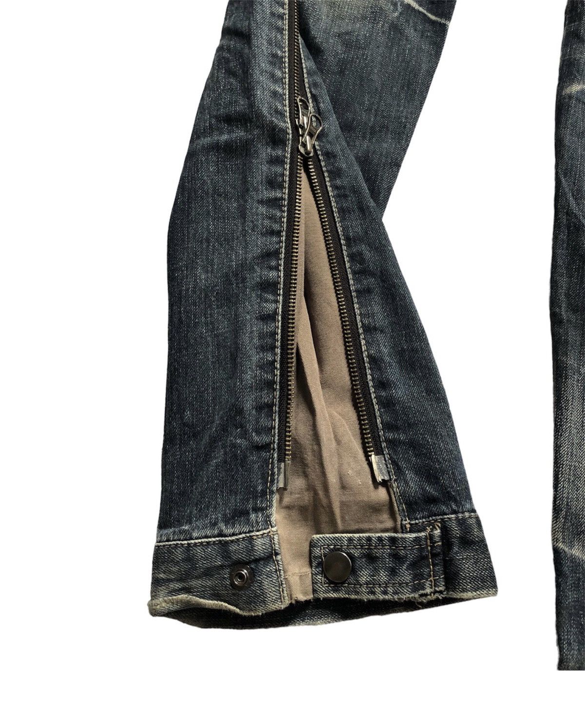 PPFM ppfm multipocket zipper denim pants Size US 30 / EU 46 - 11 Thumbnail