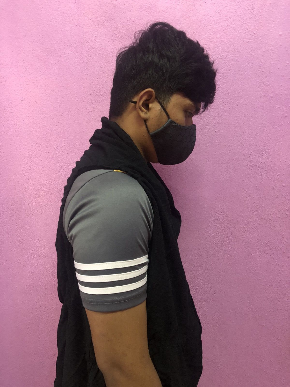 Y's × Yohji Yamamoto Y’s Yohji Yamamoto Cardigan / Vests / Tee / Scarf Top Size 34S - 8 Thumbnail