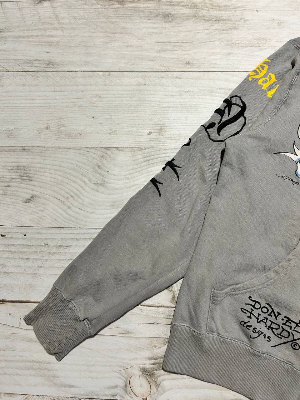 Ed Hardy Ed Hardy Tatto Hoodie Full Zip Embroider Logo Y2K Japan Size US M / EU 48-50 / 2 - 11 Thumbnail