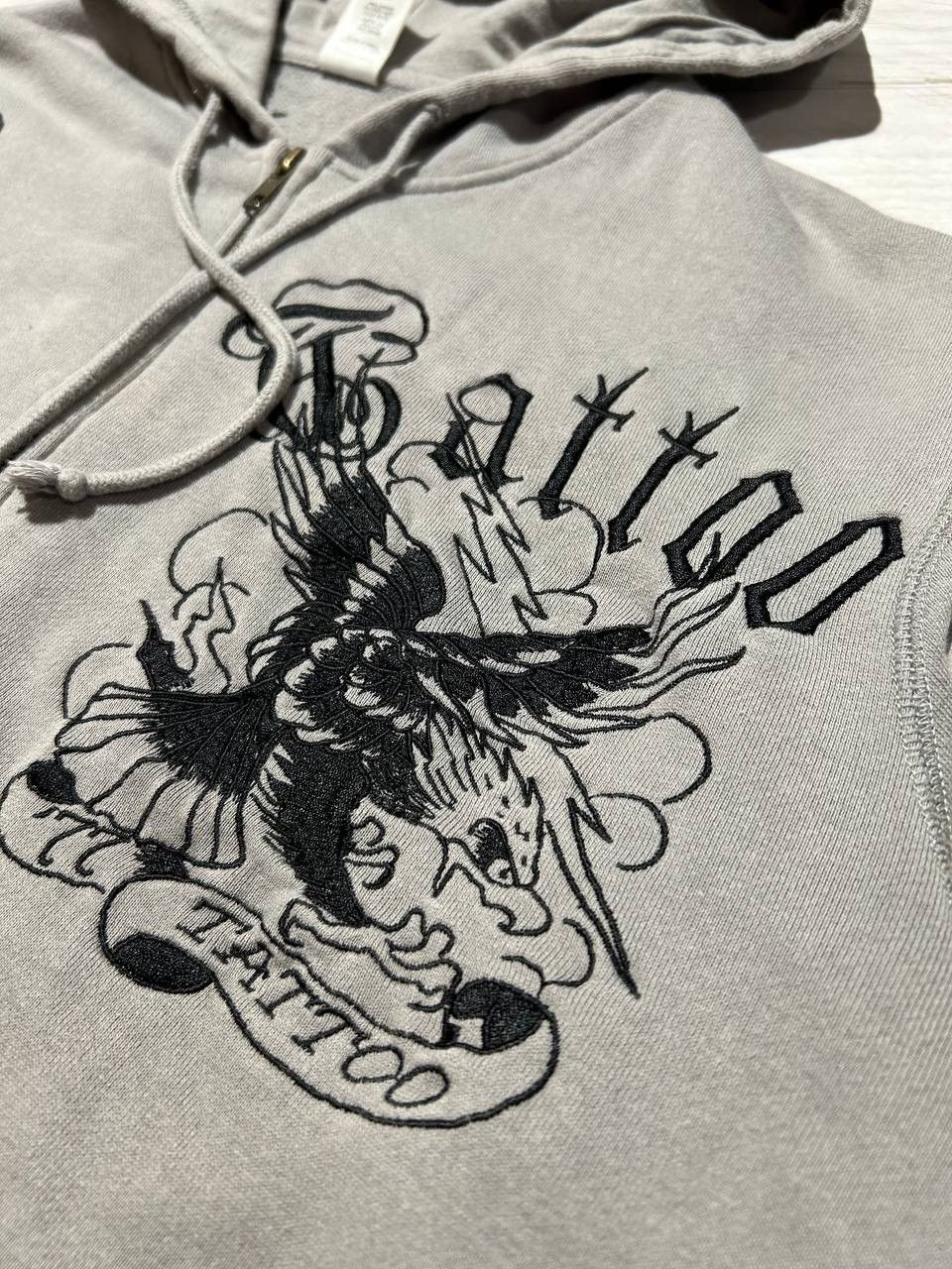 Ed Hardy Ed Hardy Tatto Hoodie Full Zip Embroider Logo Y2K Japan Size US M / EU 48-50 / 2 - 16 Thumbnail
