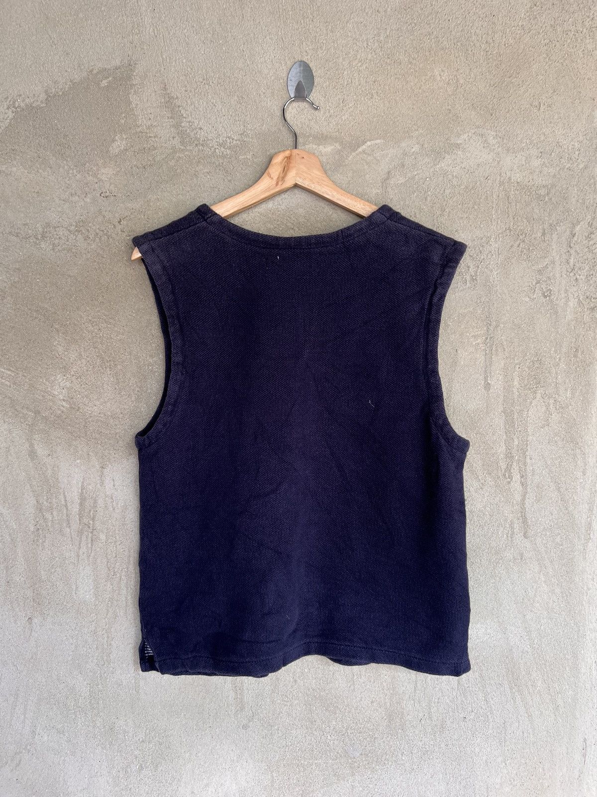 Global Work × Indigo Japanese Brand Global Work Indigo Vest Size US L / EU 52-54 / 3 - 5 Thumbnail