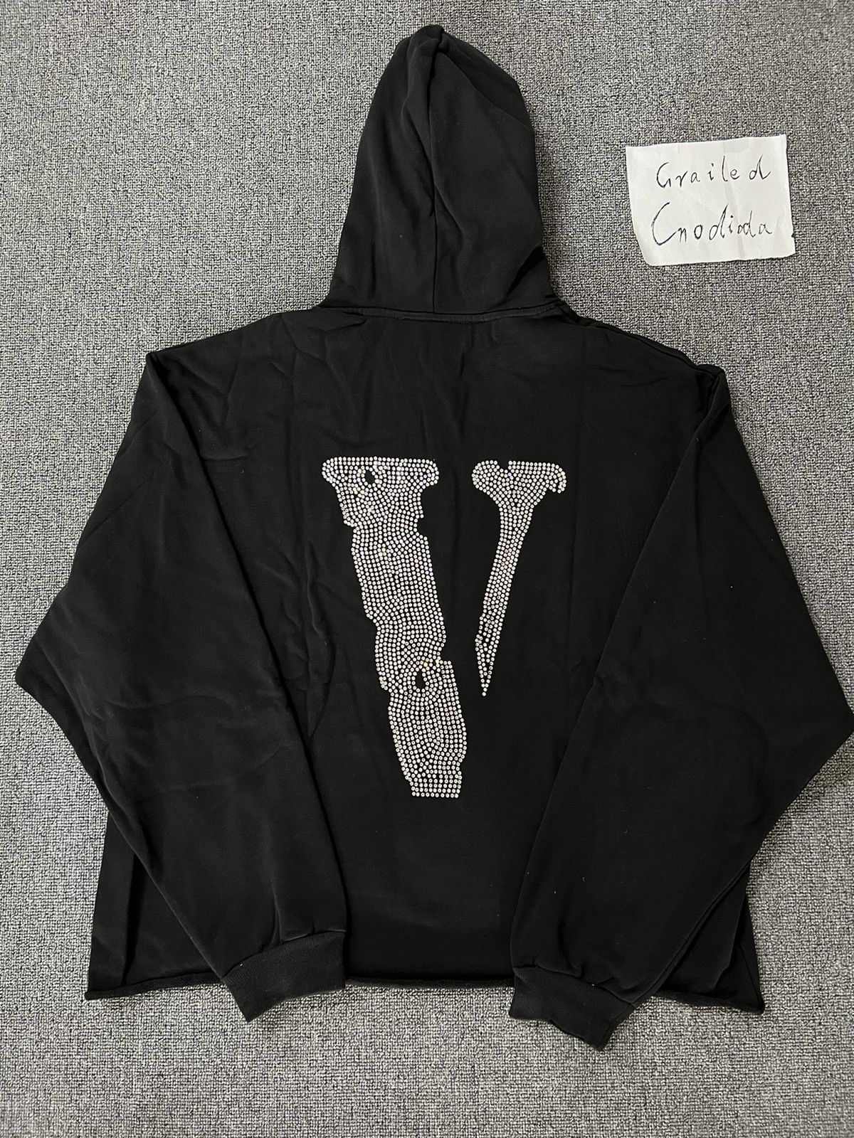 Vlone DS vlone friends Rhinestone hoodie Size US S / EU 44-46 / 1 - 2 Thumbnail