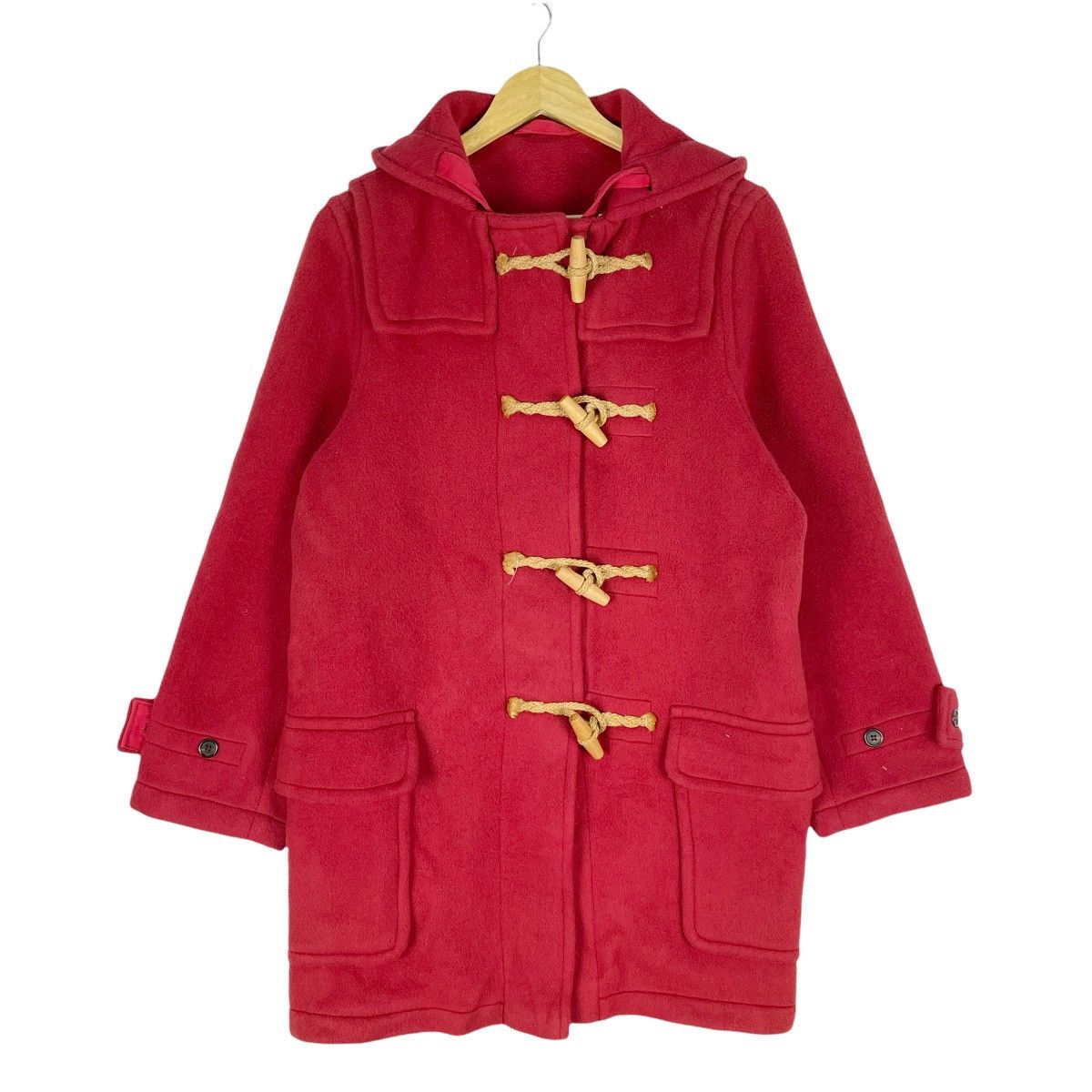 Margaret Howell 🔥MARGARET HOWELL England Duffle Toggle Button Hoodie Jacket Size M / US 6-8 / IT 42-44 - 2 Thumbnail