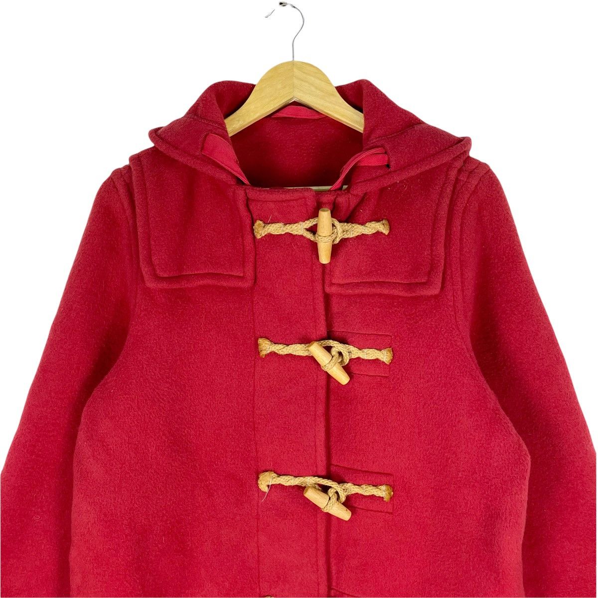 Margaret Howell 🔥MARGARET HOWELL England Duffle Toggle Button Hoodie Jacket Size M / US 6-8 / IT 42-44 - 4 Thumbnail