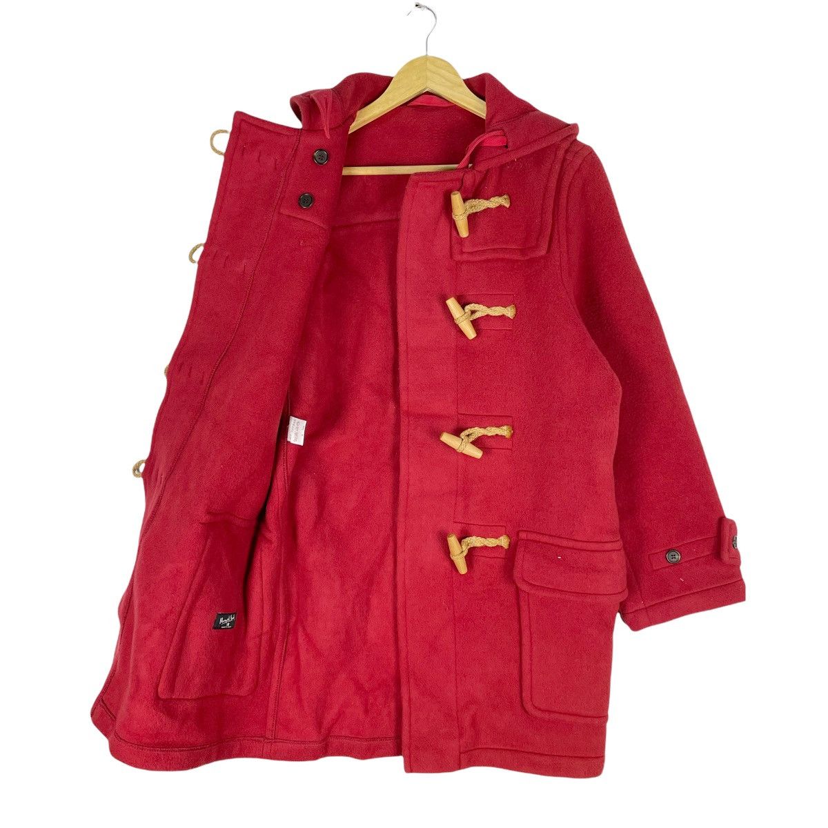 Margaret Howell 🔥MARGARET HOWELL England Duffle Toggle Button Hoodie Jacket Size M / US 6-8 / IT 42-44 - 3 Thumbnail