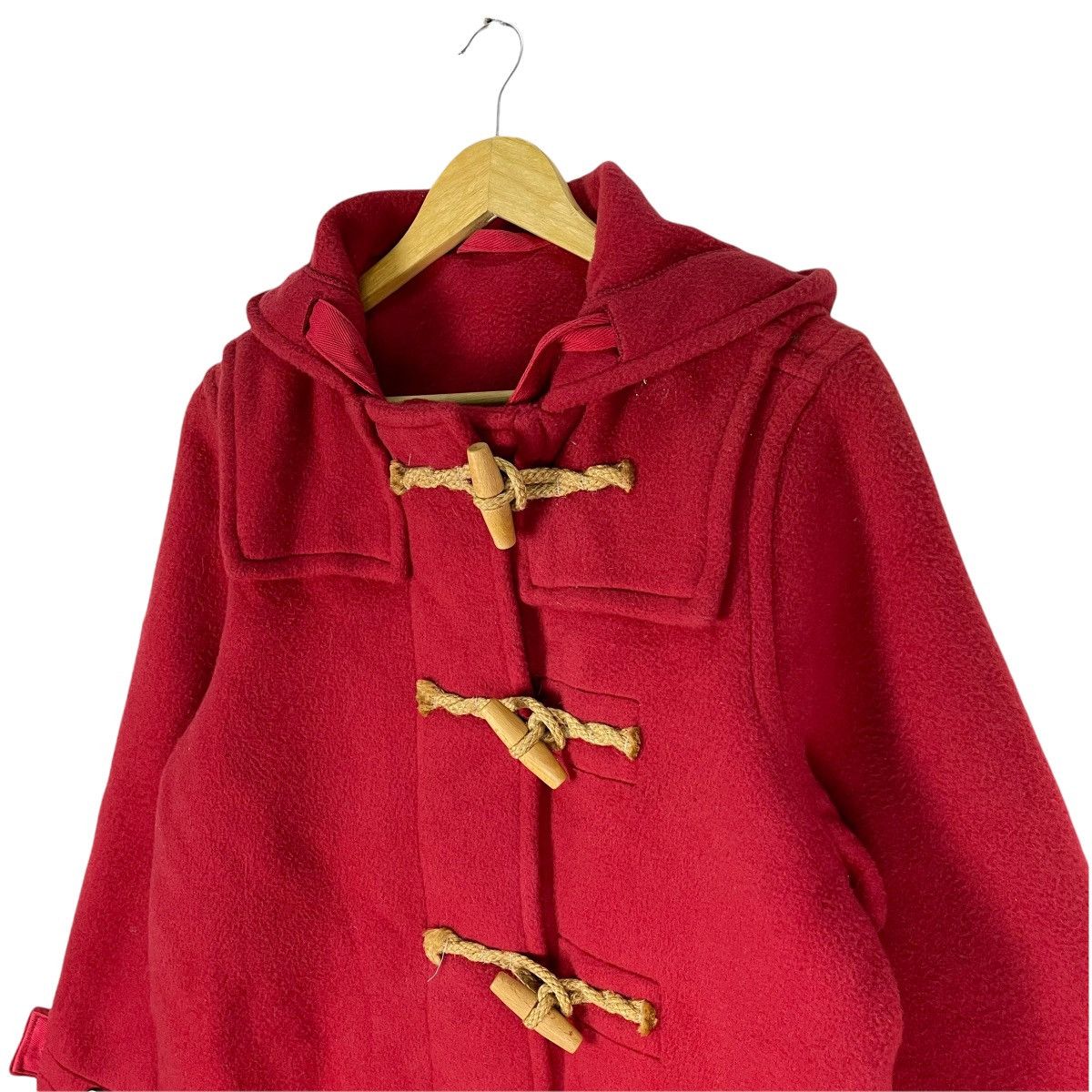 Margaret Howell 🔥MARGARET HOWELL England Duffle Toggle Button Hoodie Jacket Size M / US 6-8 / IT 42-44 - 7 Thumbnail