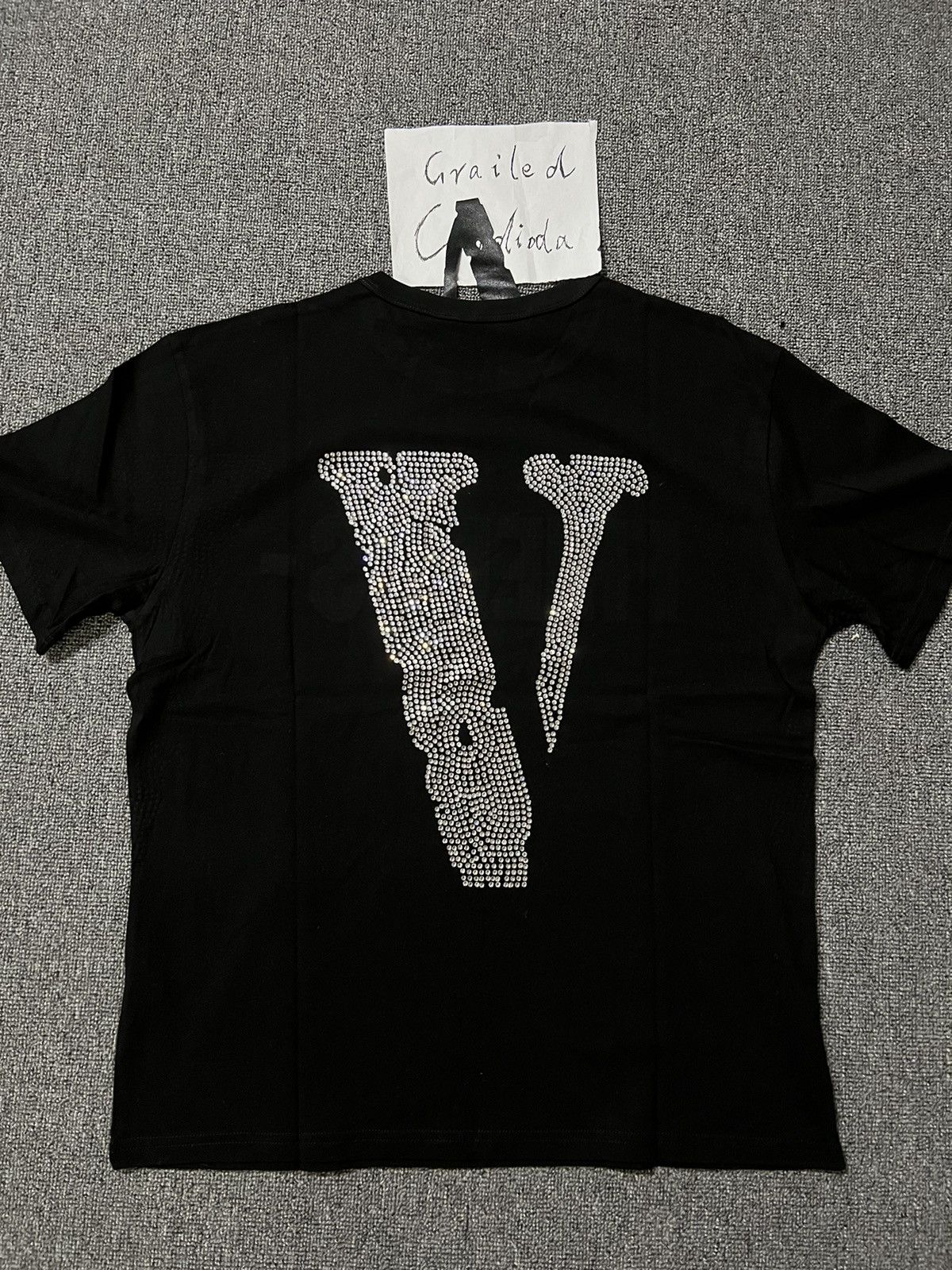 Vlone DS vlone friends Rhinestone tee Size US L / EU 52-54 / 3 - 2 Thumbnail