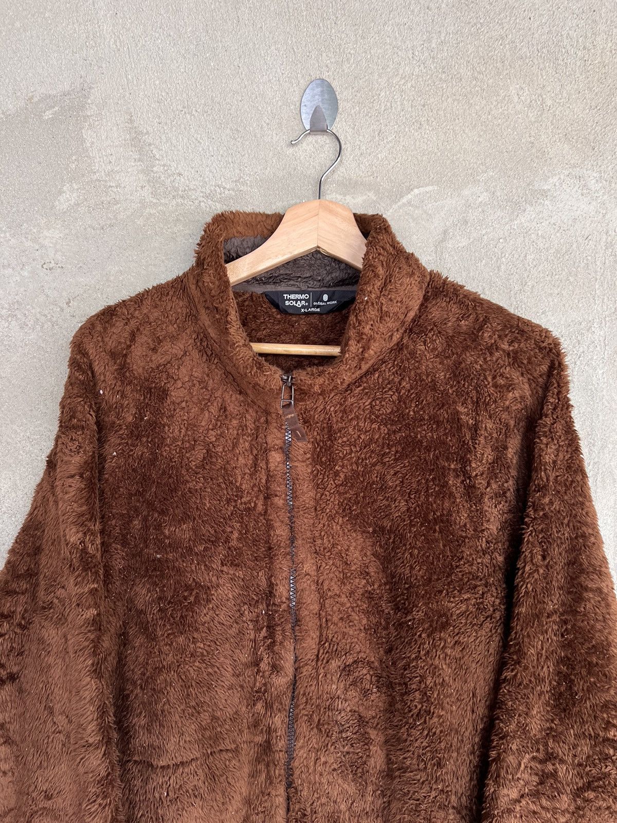 Global Work × Japanese Brand Japanese Brand Global Work Fleece Jacket Size US XL / EU 56 / 4 - 3 Thumbnail