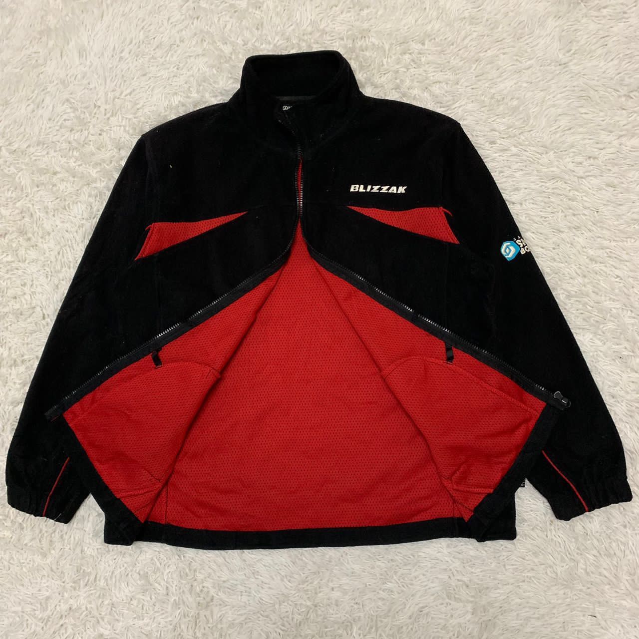Japanese Brand Bridgestone Collaboration Blizzak Salomon Snowboards jacket Size US L / EU 52-54 / 3 - 3 Thumbnail