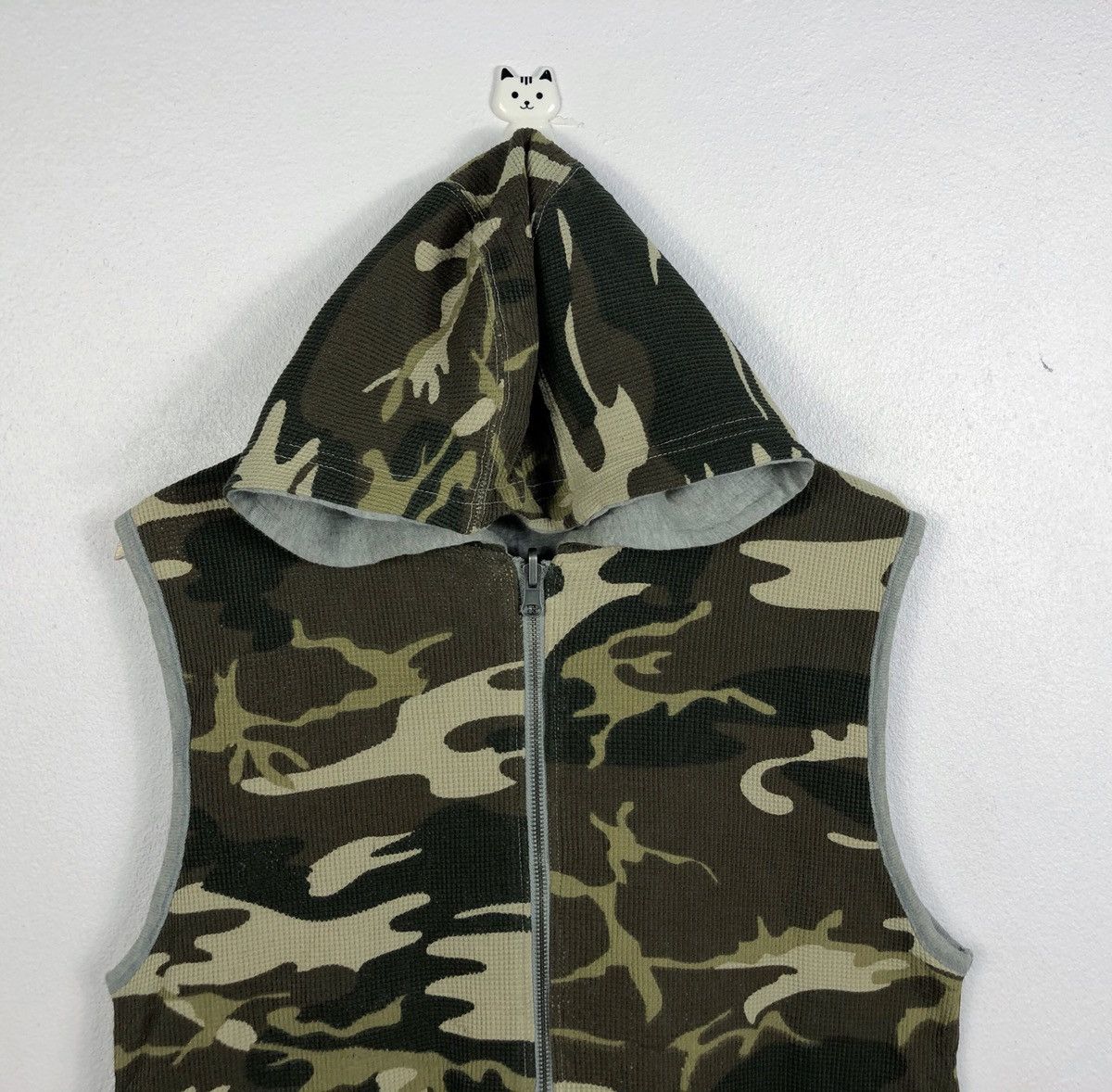 Dickies Rare Vintage Dickies Reversible Camo Sleeveless Hoodies Size US M / EU 48-50 / 2 - 2 Thumbnail