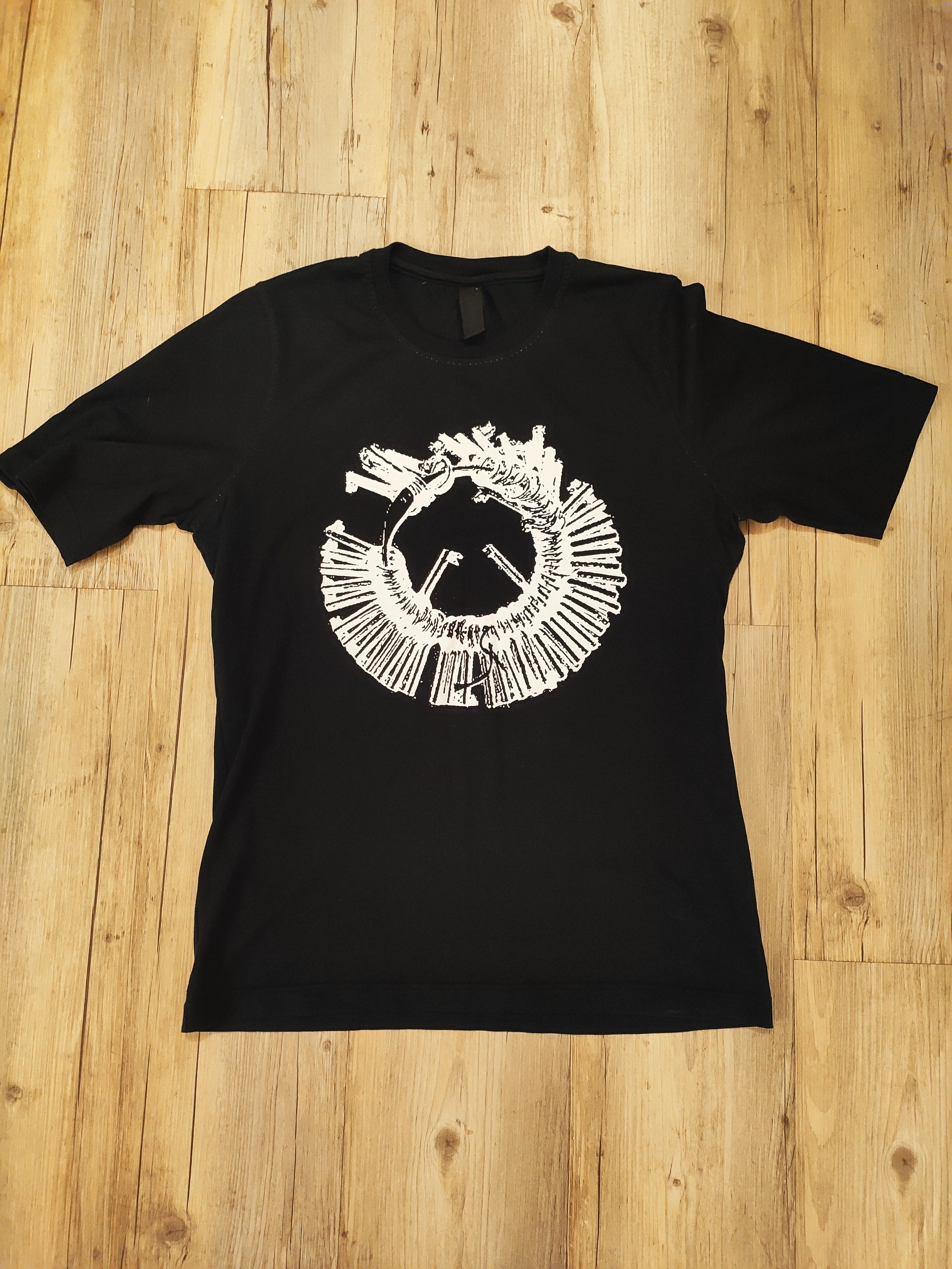 image of Dirk Schonberger Grail! Keys Tee.like Maison Margiela Or Ann Demeulemeester in Black (Size Medium)