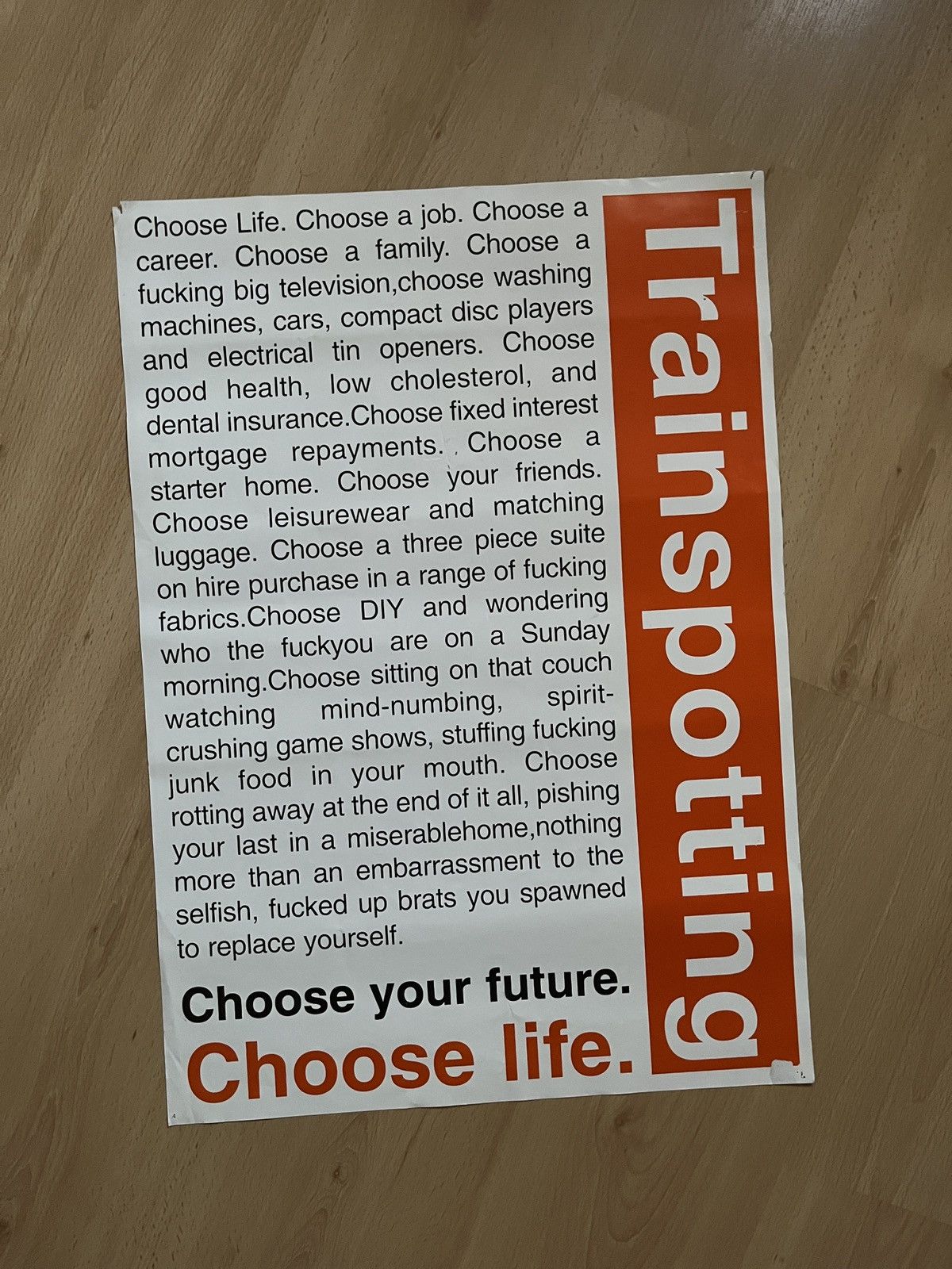 Other Trainspotting vintage poster Size ONE SIZE - 1 Thumbnail
