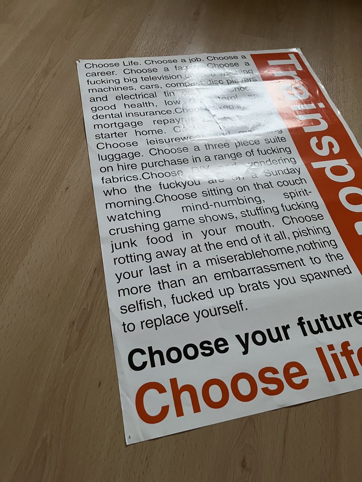 Other Trainspotting vintage poster Size ONE SIZE - 2 Thumbnail
