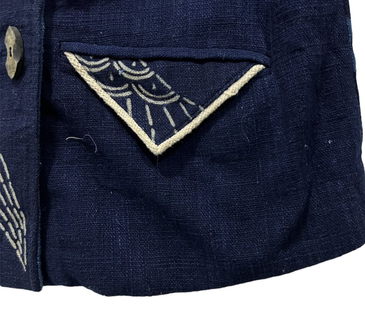 Indigo × Japanese Brand VINTAGE LOCO BLUE WORKS INDIGO JACKET Size US M / EU 48-50 / 2 - 9 Thumbnail