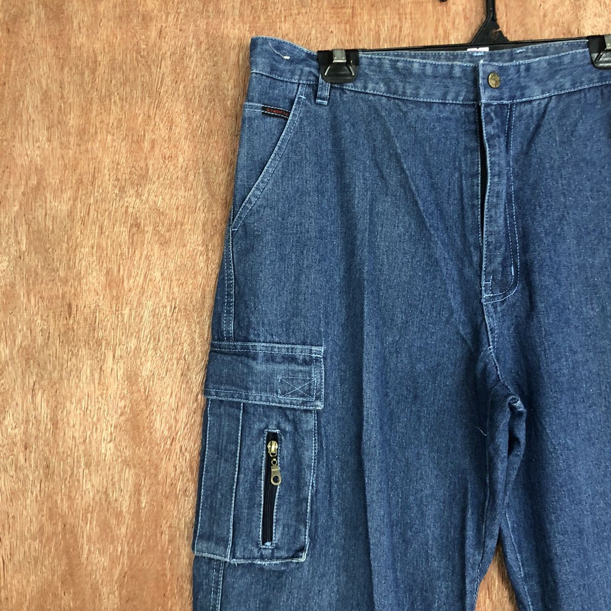 Japanese Brand DLL G.Twenty K-tex Blue Multipocket Denim Pants #1797 Size US 36 / EU 52 - 5 Thumbnail