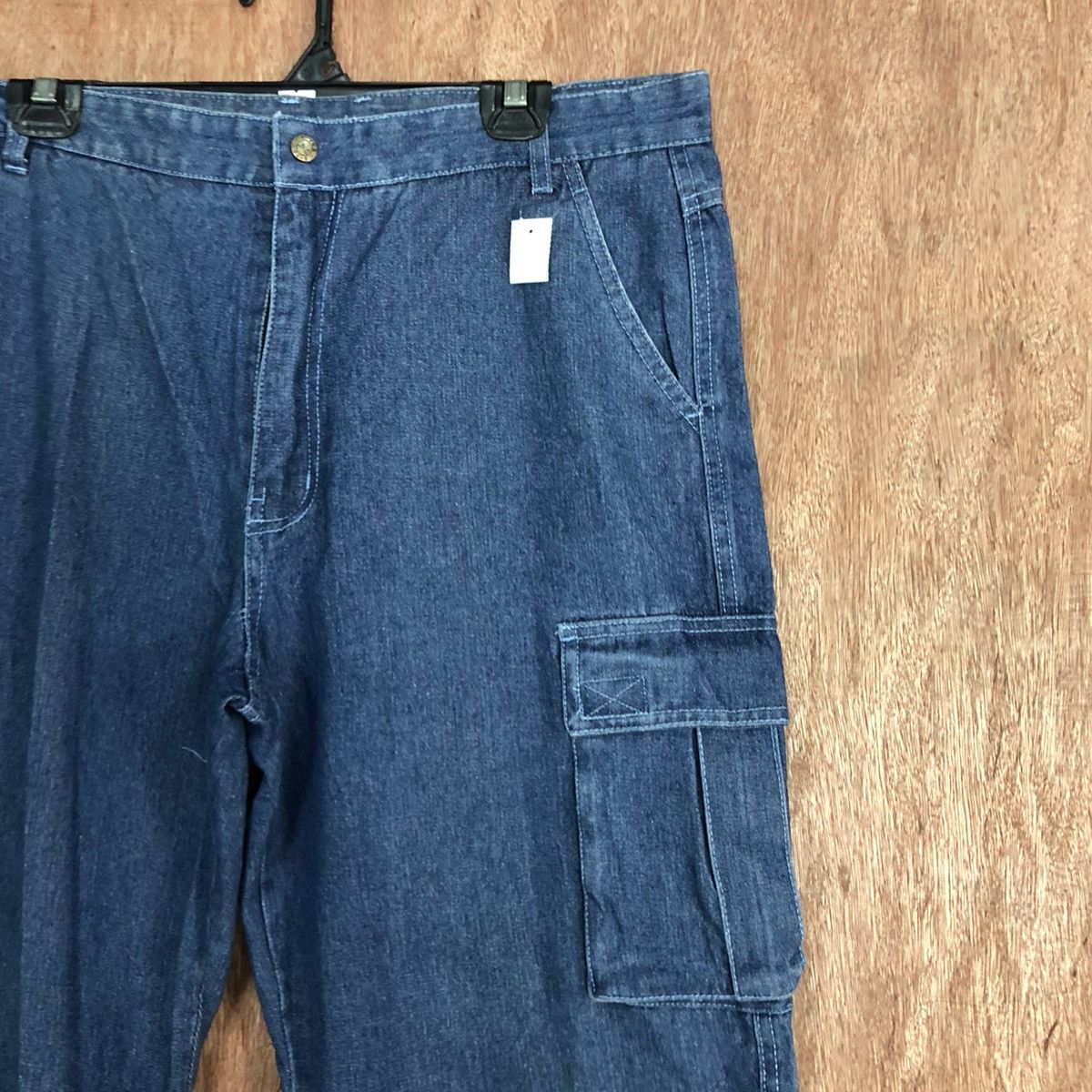 Japanese Brand DLL G.Twenty K-tex Blue Multipocket Denim Pants #1797 Size US 36 / EU 52 - 4 Thumbnail