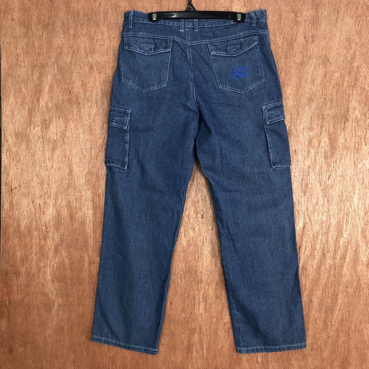 Japanese Brand DLL G.Twenty K-tex Blue Multipocket Denim Pants #1797 Size US 36 / EU 52 - 9 Thumbnail