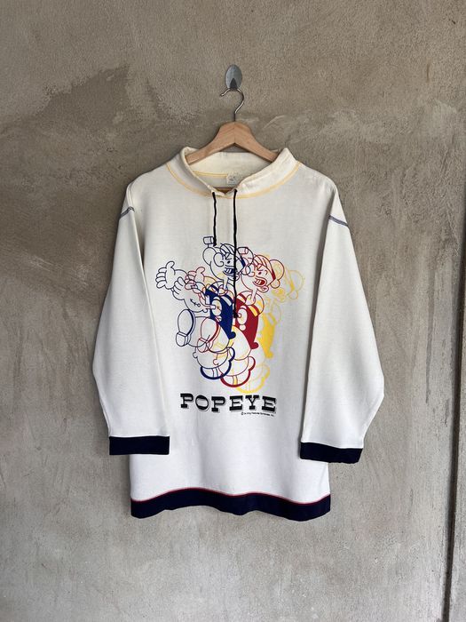 Vintage Vintage Popeye Cartoon Sweatshirt | Grailed