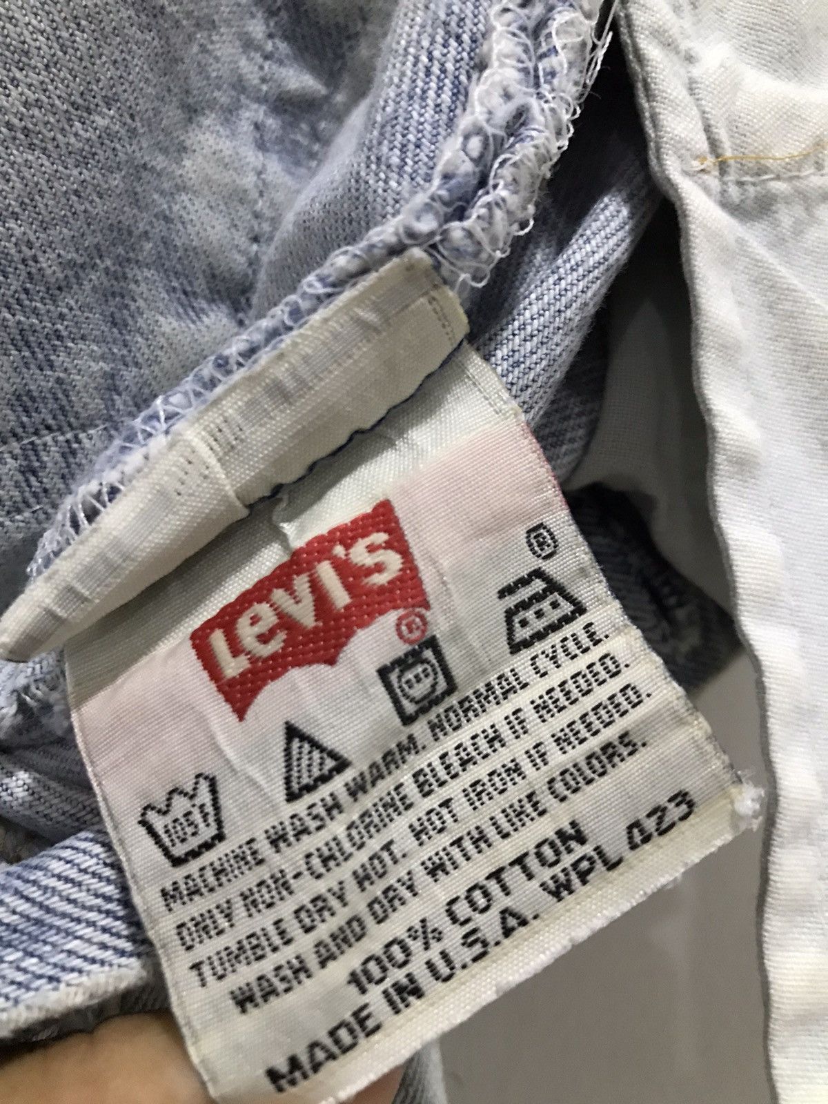 Levi's Vtg distressed Levis 501 button 552 USA DENIM Size US 28 / EU 44 - 21 Thumbnail