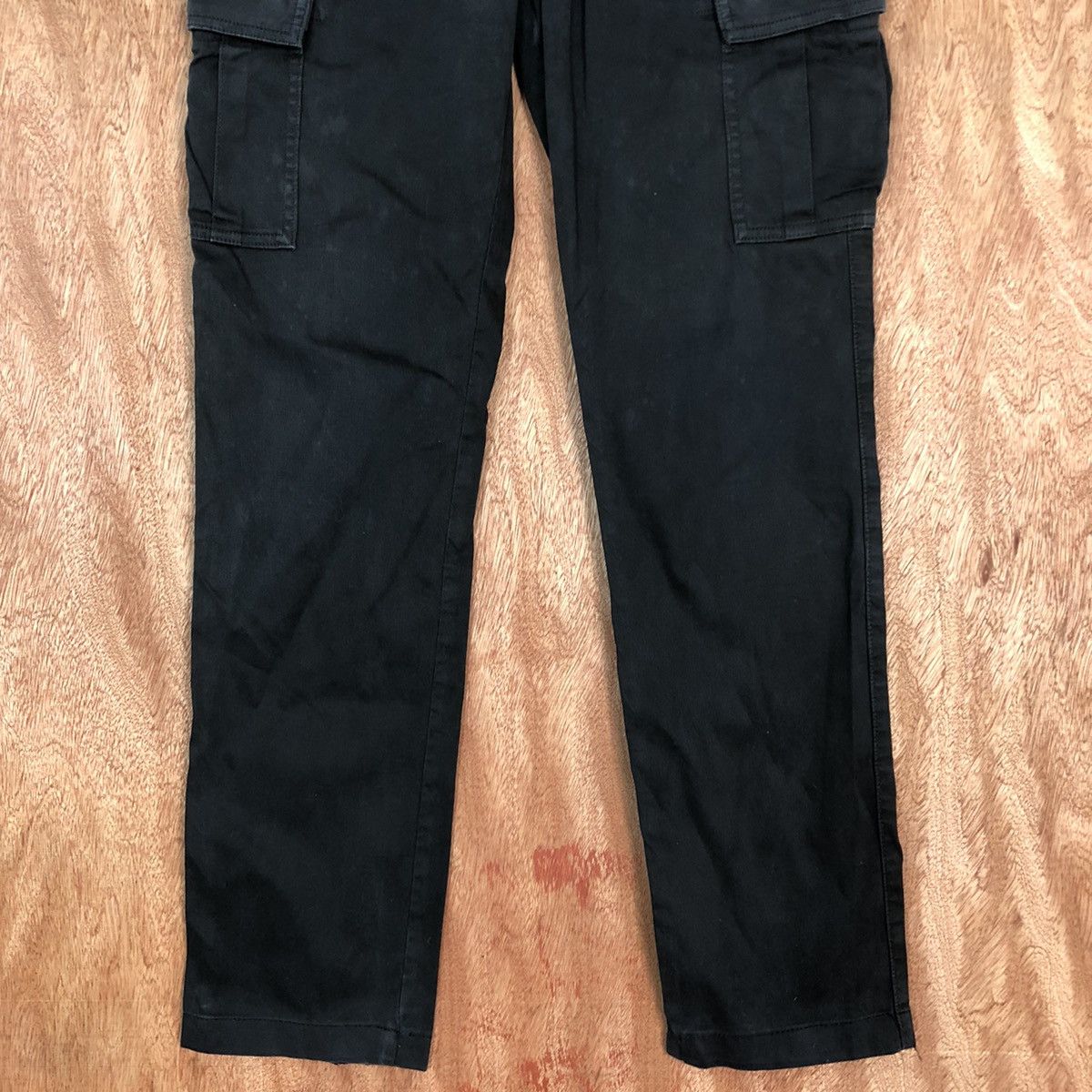 Japanese Brand DL Uniqlo Black Multipocket Cargo Pants #1763 Size US 29 - 3 Thumbnail