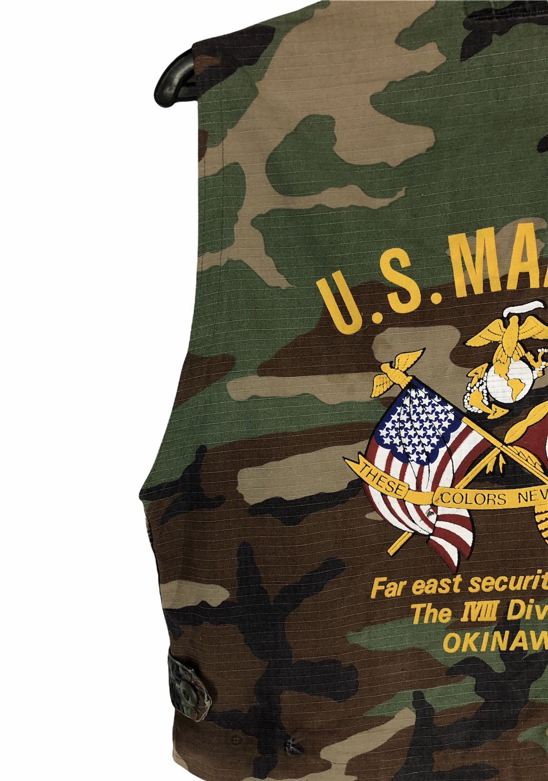 Vintage Rare Vintage USMC Military Vest Size US M / EU 48-50 / 2 - 3 Thumbnail