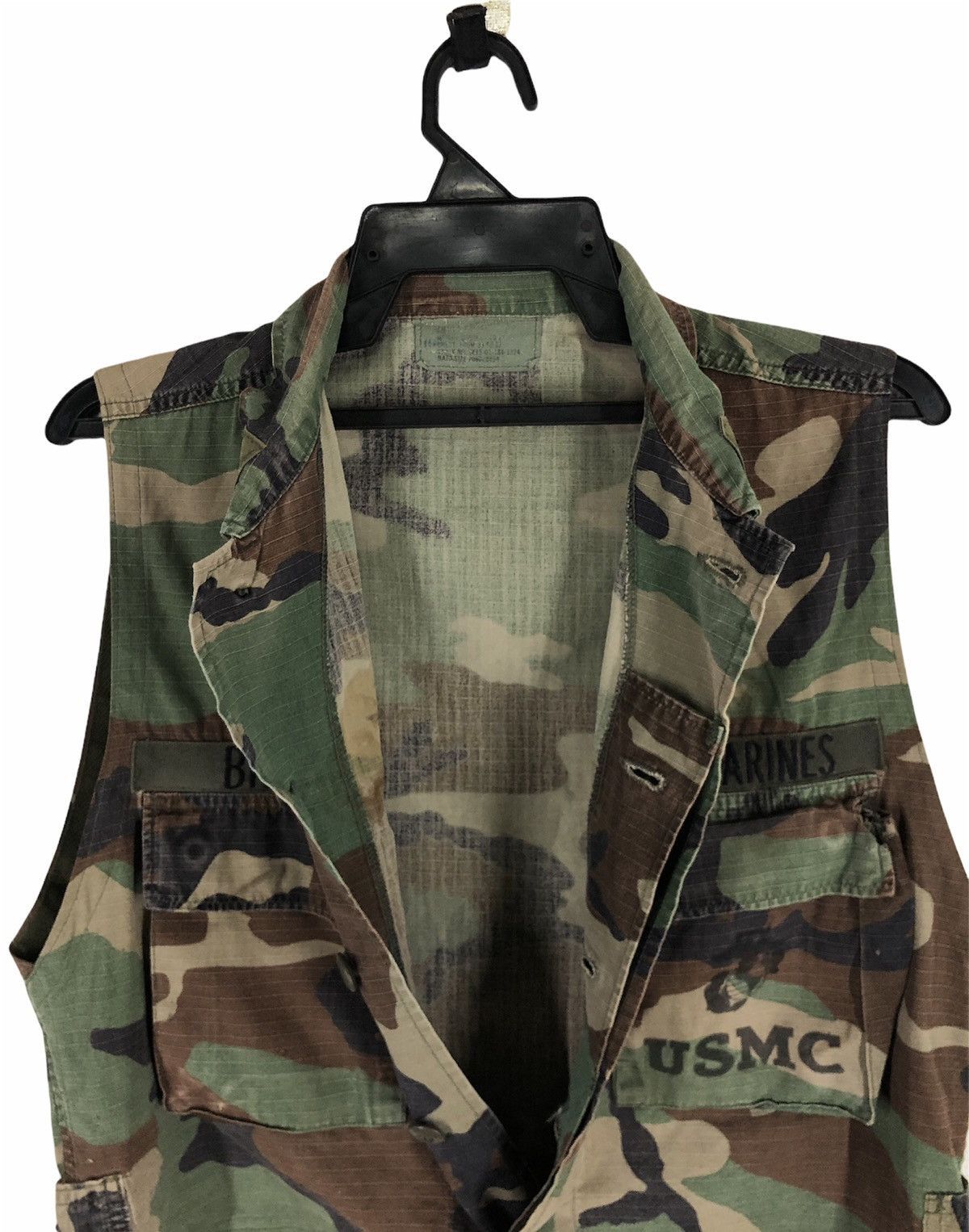 Vintage Rare Vintage USMC Military Vest Size US M / EU 48-50 / 2 - 8 Thumbnail