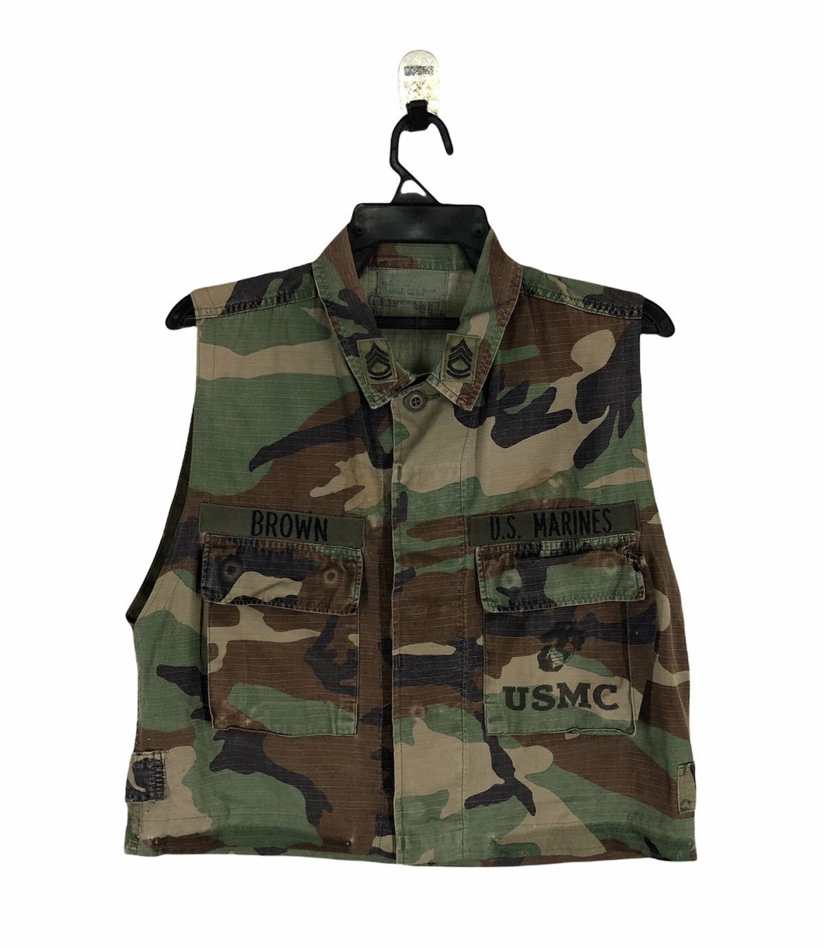 Vintage Rare Vintage USMC Military Vest Size US M / EU 48-50 / 2 - 2 Thumbnail