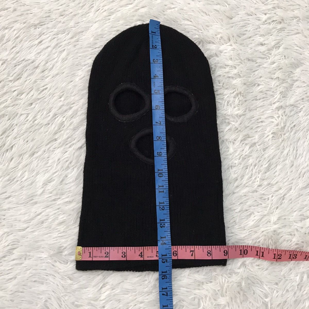 Japanese Brand Balaclava 3 Hole Full Face Mask Cover Made in Japan Size ONE SIZE - 6 Thumbnail