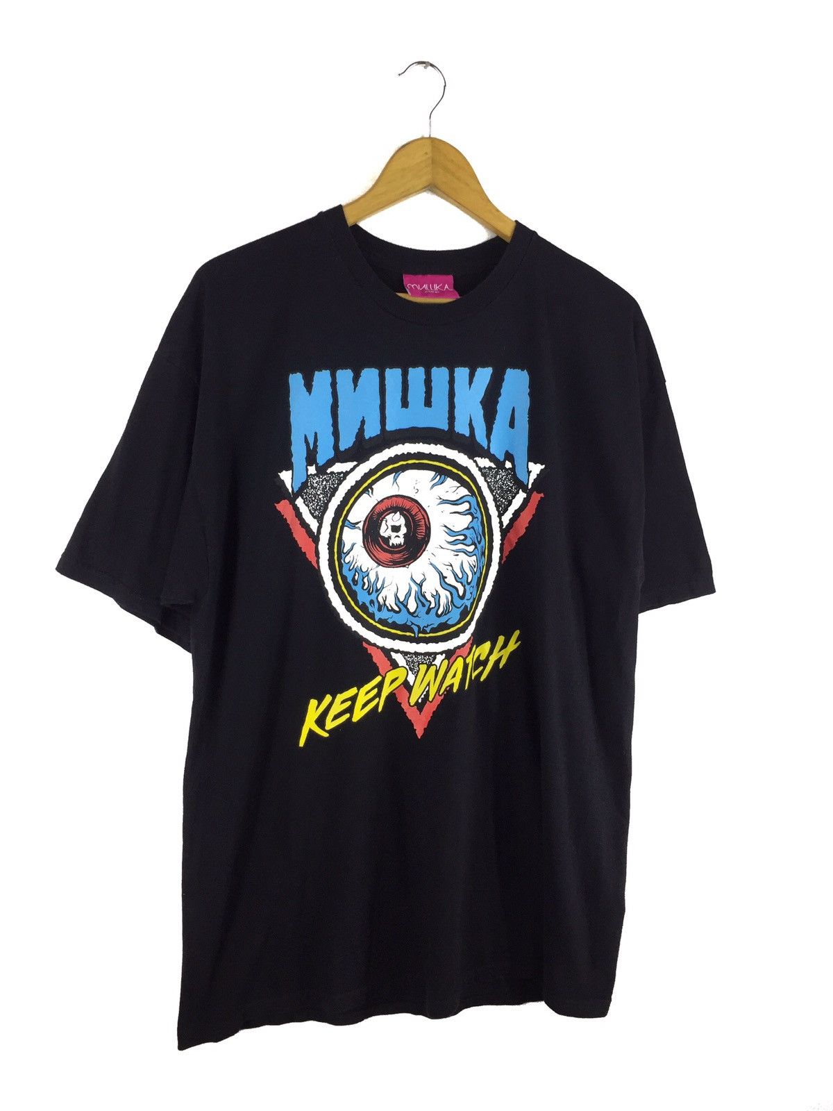 Mishka Triko Mishka Black Shirt Size US XL / EU 56 / 4 - 2 Thumbnail