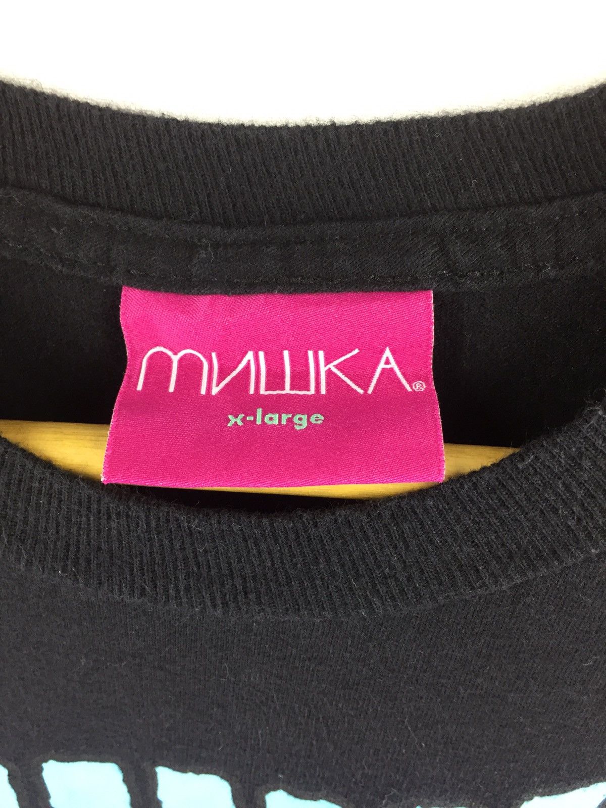 Mishka Triko Mishka Black Shirt Size US XL / EU 56 / 4 - 6 Thumbnail