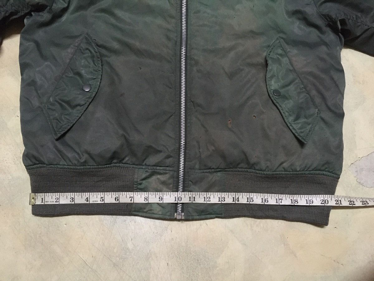 Vintage Vintage USAF Distressed Bomber Style Jacket Size US L / EU 52-54 / 3 - 12 Thumbnail