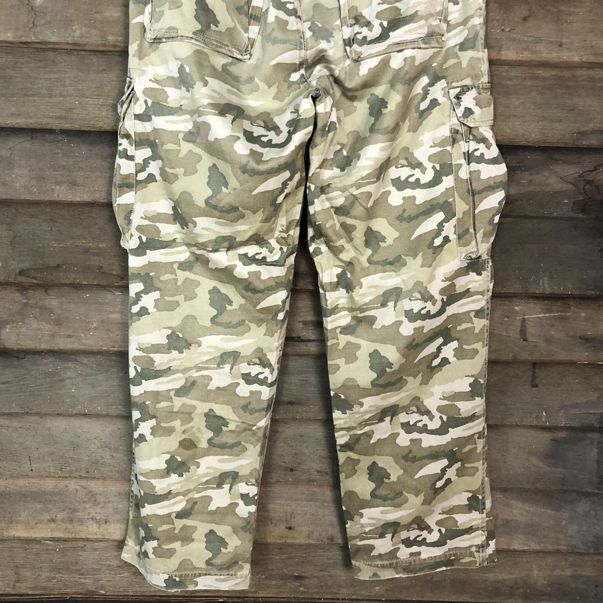 Japanese Brand DL Real Crush Clothing Camo Multipocket Cargo Pants #c951 Size US 30 / EU 46 - 11 Thumbnail