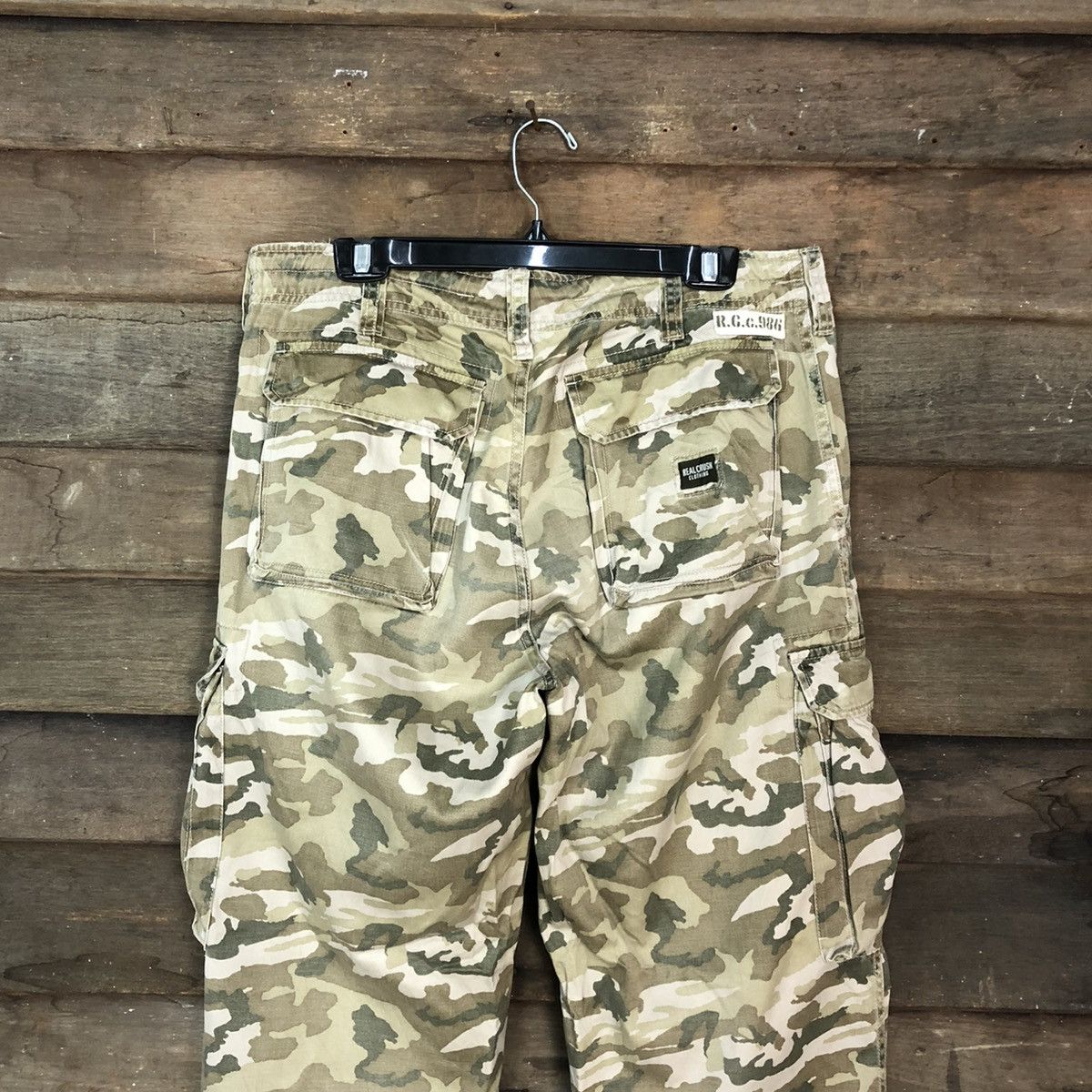 Japanese Brand DL Real Crush Clothing Camo Multipocket Cargo Pants #c951 Size US 30 / EU 46 - 10 Thumbnail