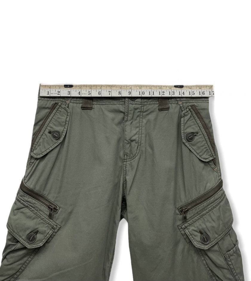 Japanese Brand 💥LAST OFFER! BACK NUMBER Military Shorts Travis Scott Style Size US 32 / EU 48 - 9 Thumbnail