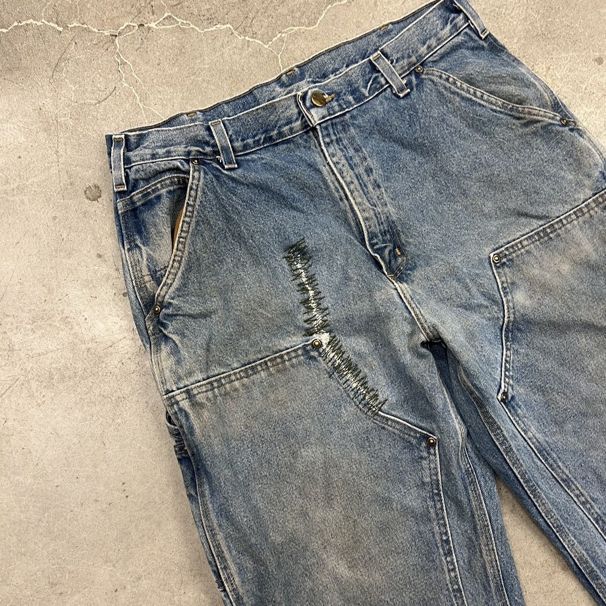 Carhartt Carhartt double knee jeans faded vintage workwear Size US 32 / EU 48 - 3 Thumbnail