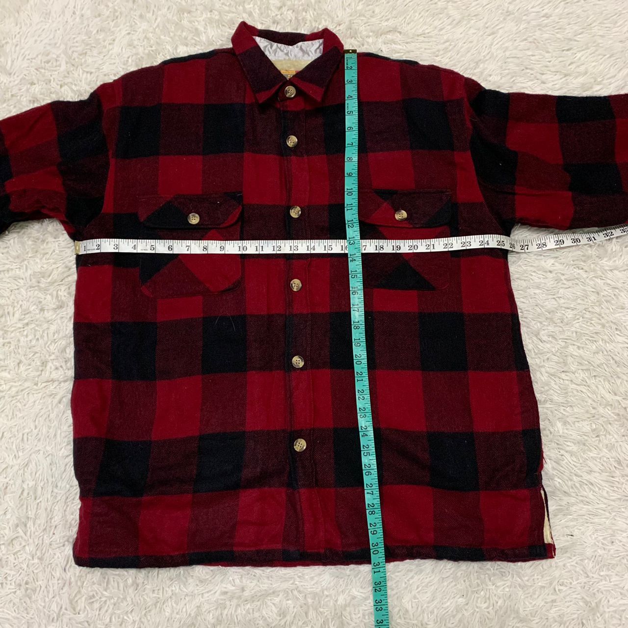 Flannel Famous original Bob-Cox deep pile flannel jacket Size US L / EU 52-54 / 3 - 5 Thumbnail