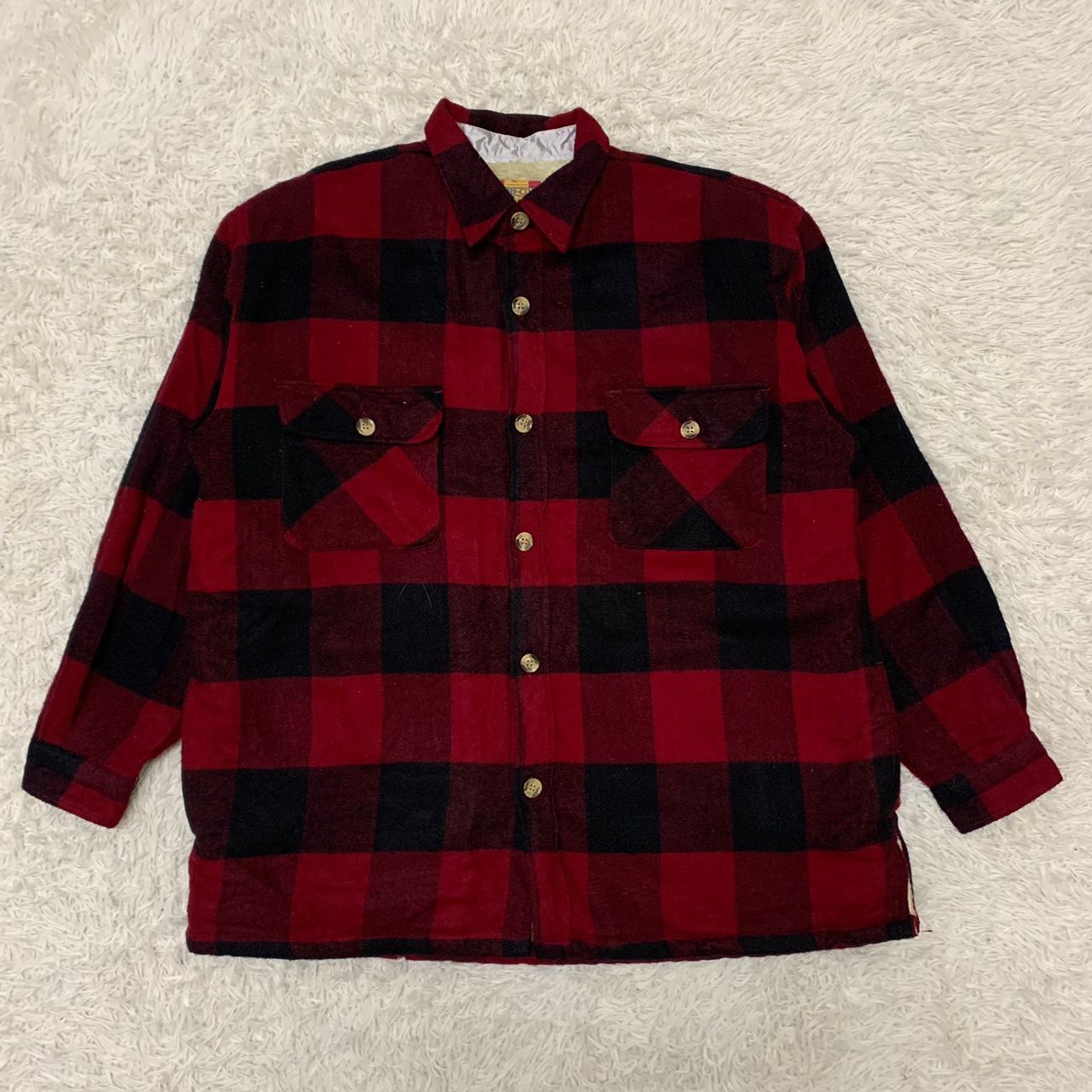 Flannel Famous original Bob-Cox deep pile flannel jacket Size US L / EU 52-54 / 3 - 11 Thumbnail