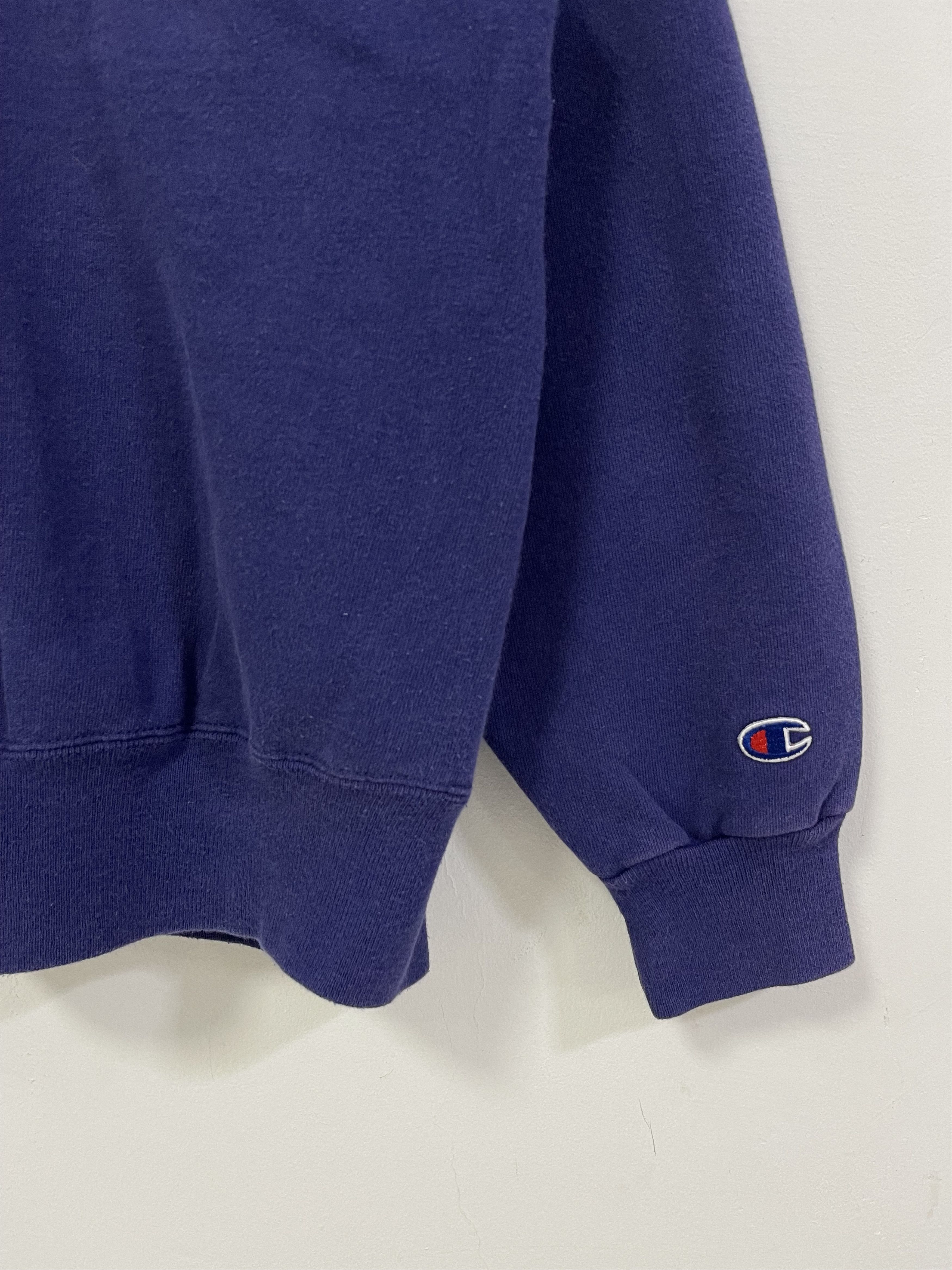 Champion Vintage ChampionScript Mini Logo Embroidery Sweatshirt Size US S / EU 44-46 / 1 - 7 Thumbnail