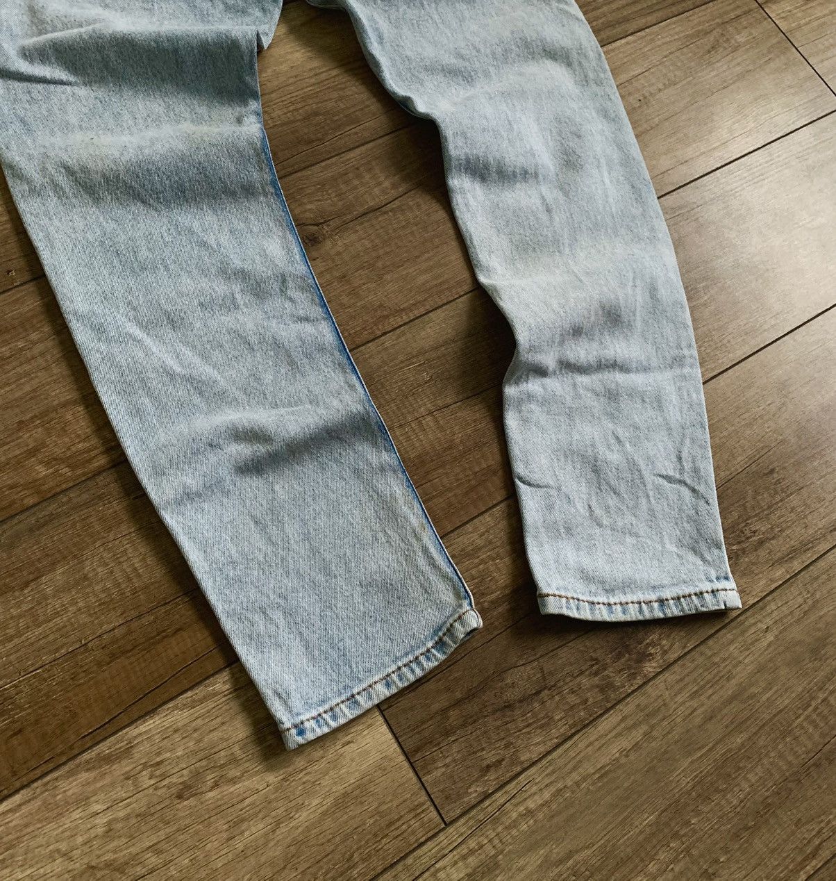 Levi's Vintage Style Levi’s 512 Blue Washed Jeans Denim Pants Size US 31 - 7 Thumbnail