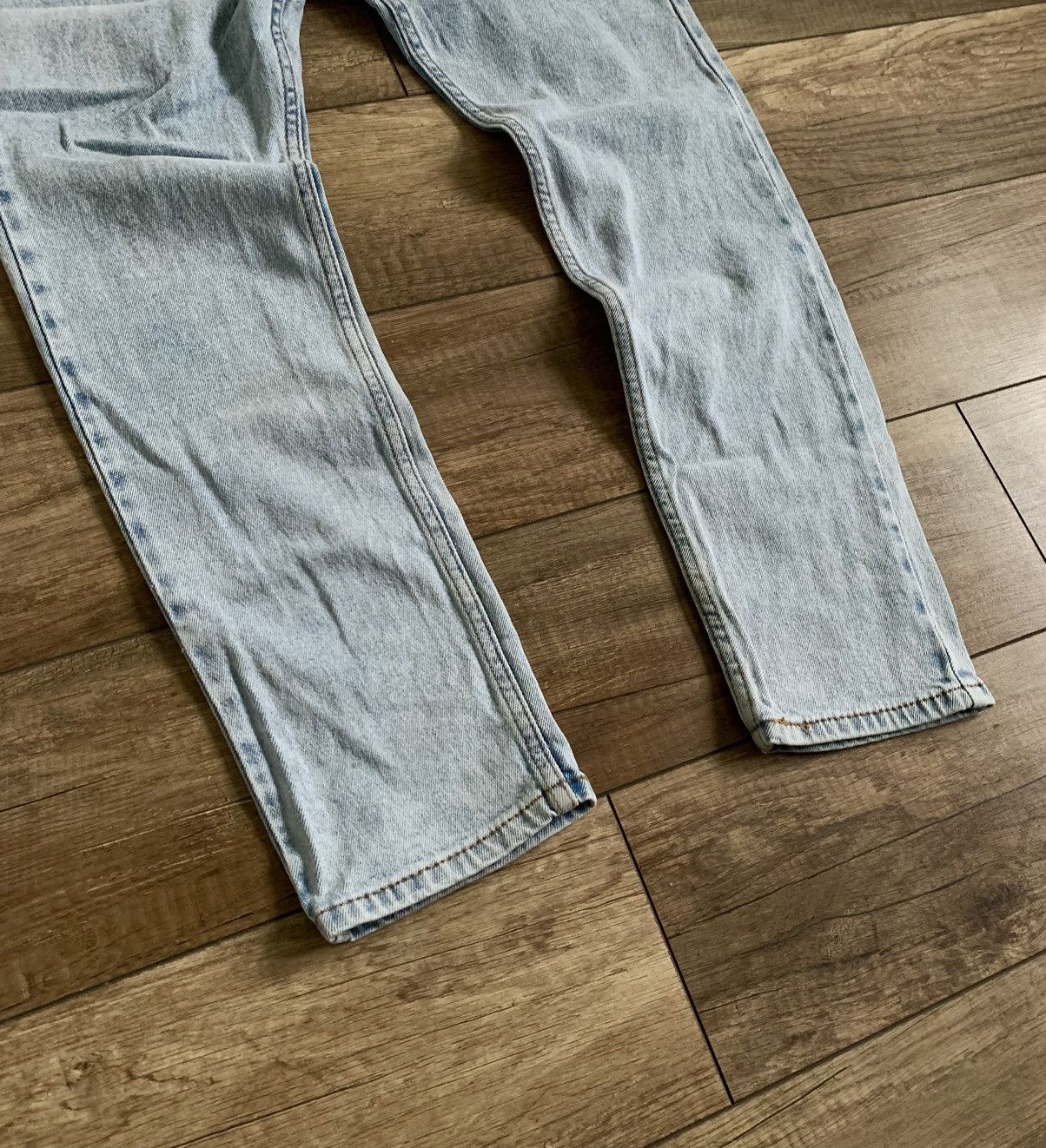 Levi's Vintage Style Levi’s 512 Blue Washed Jeans Denim Pants Size US 31 - 6 Thumbnail