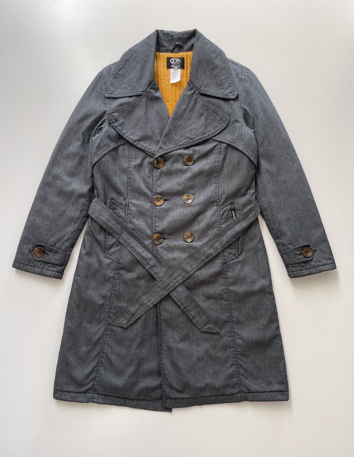 Diesel Diesel Quilted Overcoat Jacket Size US S / EU 44-46 / 1 - 2 Thumbnail