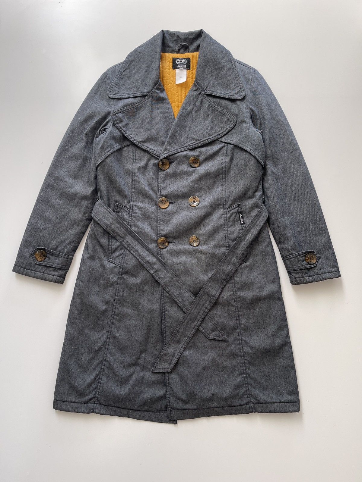 Diesel Diesel Quilted Overcoat Jacket Size US S / EU 44-46 / 1 - 5 Thumbnail