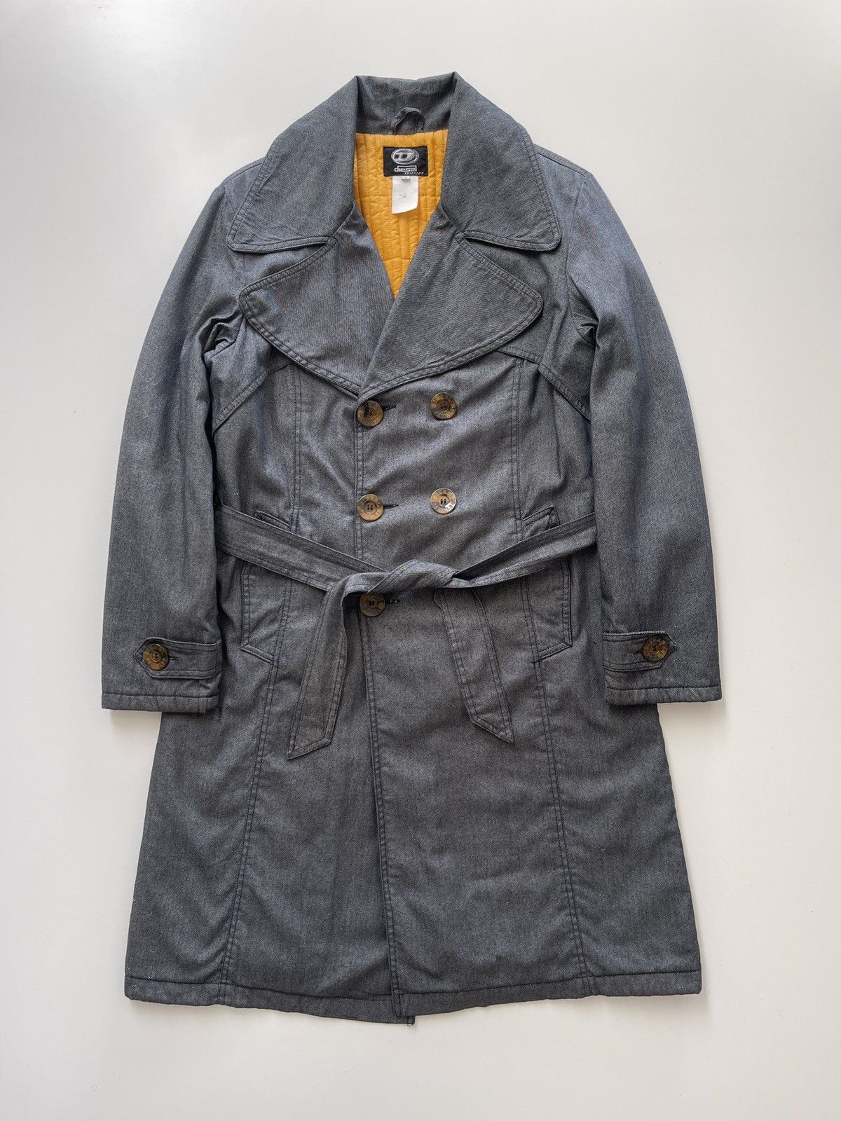Diesel Diesel Quilted Overcoat Jacket Size US S / EU 44-46 / 1 - 4 Thumbnail