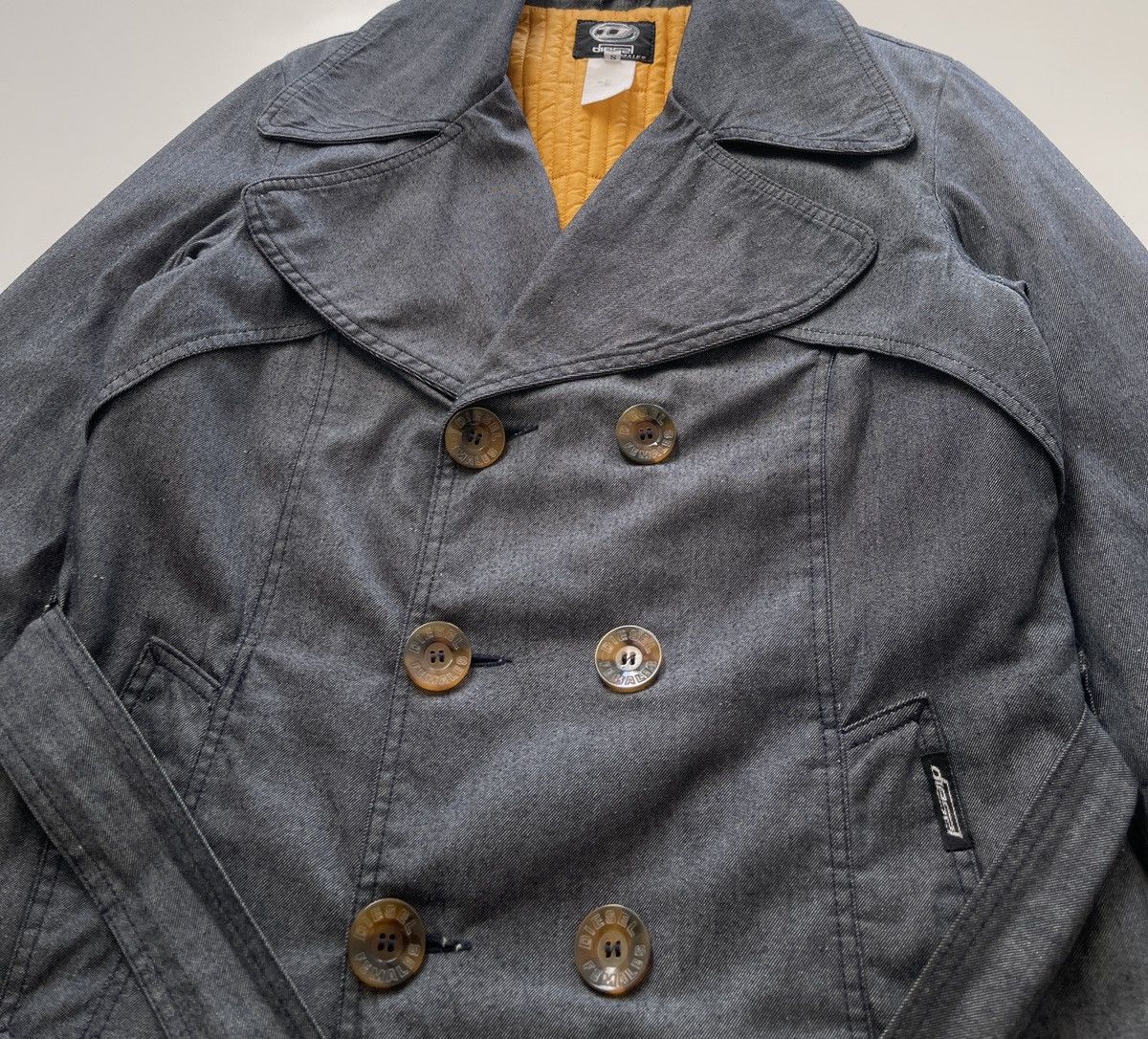 Diesel Diesel Quilted Overcoat Jacket Size US S / EU 44-46 / 1 - 10 Thumbnail