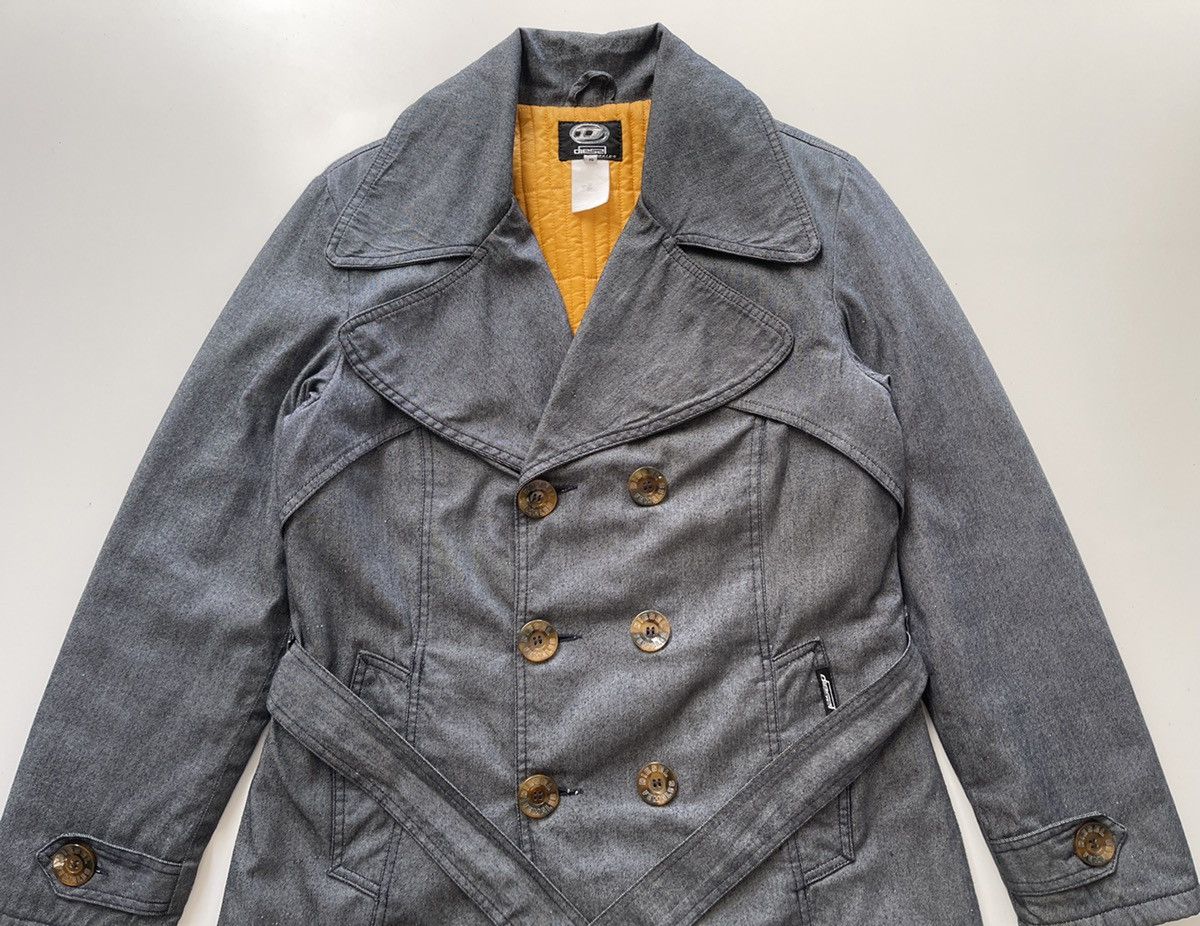 Diesel Diesel Quilted Overcoat Jacket Size US S / EU 44-46 / 1 - 6 Thumbnail