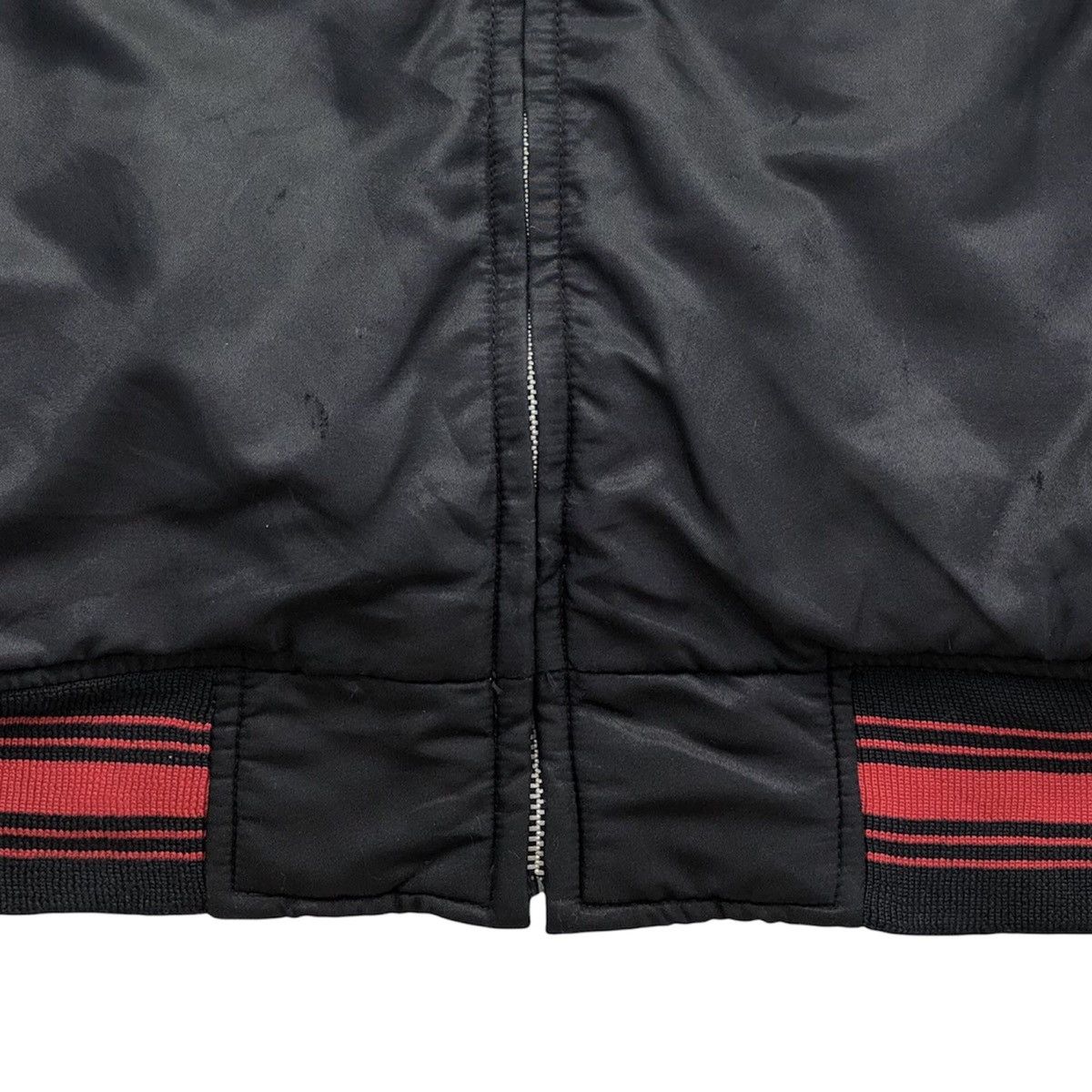 Converse VTG Converse Chuck Taylor Bomber Jacket with Embroidery Logo Size US L / EU 52-54 / 3 - 19 Thumbnail